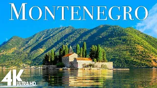 FLYING OVER MONTENEGRO (4K UHD) - Relaxing Music Along With Beautiful Nature Videos - 4K Video HD