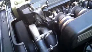 1990 BMW E34 M5 cold start up motor sound