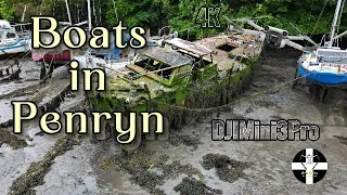 Dilapidated Boats and House Boats in Penryn