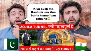 Zojila Tunnel To Be Ready before 2024 Nitin Gadkari | Shocking Pakistani Reactions |