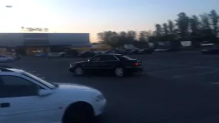 Audi S8 D2 drift parking 2