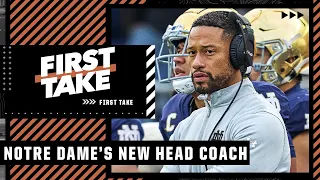 Stephen A. reacts to Marcus Freeman being named Notre Dame’s head coach | First Take