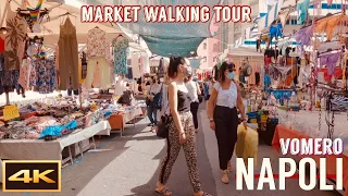 Napoli, Vomero Market & shopping Experience | Naples, Italy |4k UHD