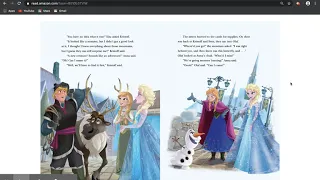 Frozen: The Frozen Monster (read aloud)