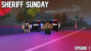 Sheriff Sunday, Episode 1 - ER:LC Roblox
