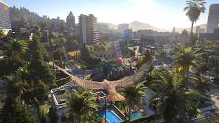GTA 5 Beautiful Next-Gen Graphics With Dense Vegetation And Props Gameplay On RTX 3090 Ray Tracing