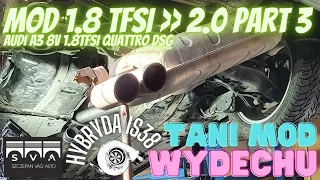 Audi A3 8V 1.8 TFSI Quattro DSG Mod Silnika na 2.0 Part3 by Coobcio & Michał - tani mod wydechu