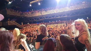 On stage with Steel Panther in Bristol