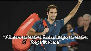 Roger Federer SE RETIRA. Grandes tenistas le han dedicado hermosas frases a lo largo de su carrera.