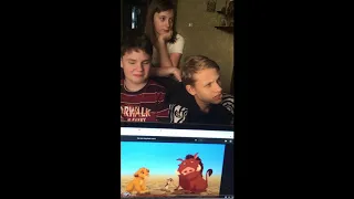 THE LION KING. HAKUNA MATATA. Russian  kids' soundtrack