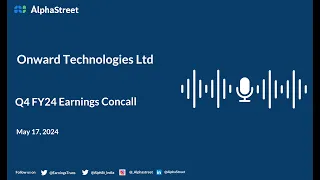 Onward Technologies Ltd Q4 FY2023-24 Earnings Conference Call