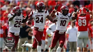 South Carolina vs. Georgia Highlights 2019 | NCAAF Week 7 | College Football Highlights