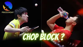 Chop Block - Ma Long vs Koki Niwa