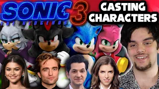 Casting Sonic Movie 3 Characters - Shadow, Rouge, Amy & More! (ft. Keanu Reeves)