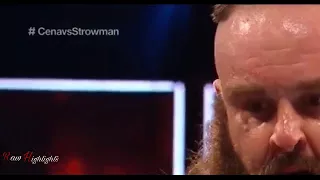 Braun Strowman Vs John Cena Dream Match  Monday Night Raw 11 September 2017  WWE Raw 9112017