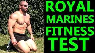 Bodybuilder tries the NEW Royal Marines Fitness Test without practice