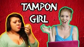 Girl Eats Own Tampon Reaction Video