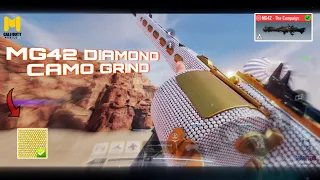 🔴 Is This The End of the Road For MG42 DIAMOND CAMO grind?🤔 | CODM |🔥