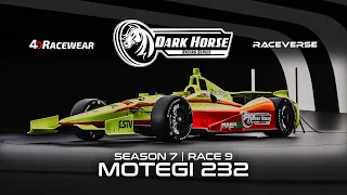 4D Racewear Dark Horse Racing DW12 Series | MOTEGI | S7R9 | iRacing IndyCar Broadcast