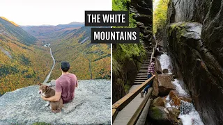 FALL Road Trip in New Hampshire’s White Mountains! 🍁 | Flume Gorge, Kancamagus Highway, & MORE!