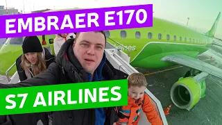 Полет на Embraer E170 S7 Airlines