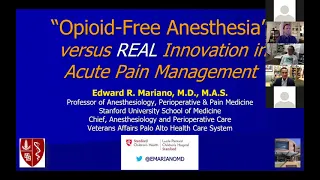 "Opioid-Free Anesthesia" versus Real Innovation in Acute Pain Management
