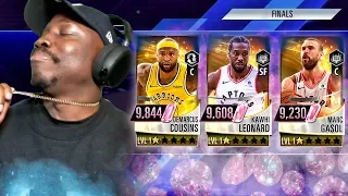 PINK DIAMONDS IN NBA FINALS PACK OPENING! NBA 2K Mobile Gameplay Ep. 30