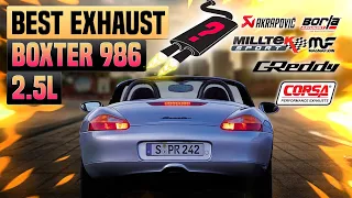 Porsche Boxster 986 Exhaust Sound 2.5L 🔥 Acceleration,Review,Tuning,TopSpeed,Mods,Upgrade,Fabspeed+