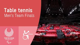 Table Tennis Men's Team Finals  | Day 10 | Tokyo 2020 Paralympic Games