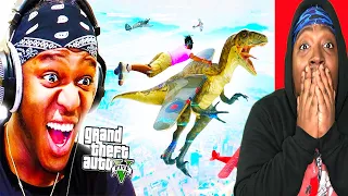 Reaction To SIDEMEN ARE HACKED ON GTA 5!