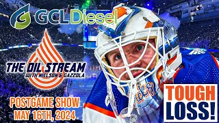 Oilers Lose To Canucks 3-2 In Game 5 - The GCL Diesel Oil Stream Postgame Show - 05-16-24