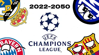 CAMPEONES DE LA CHAMPIONS LEAGUE (2022-2050)