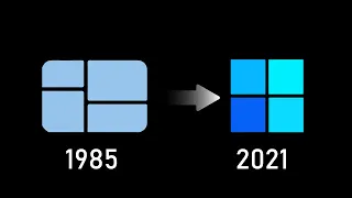 Evolution of Microsoft Windows Desktop 1985 2021