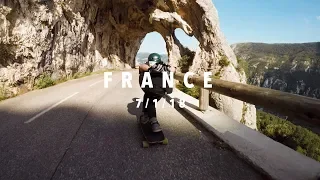 Raw Run in the French Alps