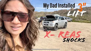 Installing 3” Spacer Lift with X-REAS Shocks on Toyota 4Runner   Limited 5th Generation