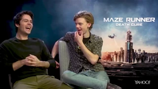 Dylan O'Brien says Thomas Brodie Sangster ditched him at an airport