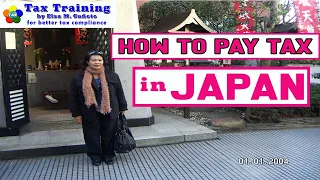 How To Pay Tax in Japan