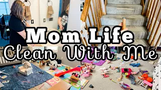 MOM LIFE CLEANING MOTIVATION 2022 | MOM LIFE CLEAN WITH ME | SUPER MESSY DEEP CLEANING | MEGA MOM