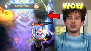 Charlie Puth REACTs to Mobile Legends…