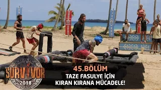 Taze fasulye ve mor oda ödülü için yarıştılar! | 45.Bölüm | Survivor 2018