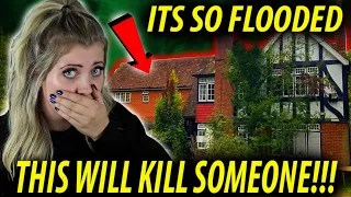 WE FOUND A FLOODED SERIAL KILLERS DEN IN AN ABANDONED CAREHOME| DEADLY & DANGEROUS| DO NOT GO HERE!!