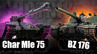 ШОТНИК ТЕСТИТ НОВЫЕ ТАНКИ - BZ 176 - Char Mle 75