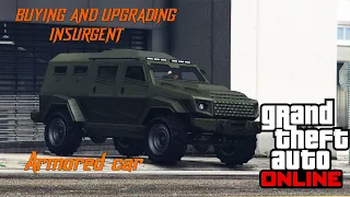 Buying And Upgrading | Insurgent Armored Vehicles  Customization|GTA Online