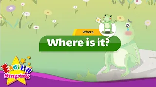 The Green Frog - Where is it? (Where) - English animated story for Kids