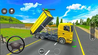 محاكي نقل شاحنات الحفارات العاب سيارات العاب اندرويد نقل حفارة Drive Simulator 2020 Android Gameplay