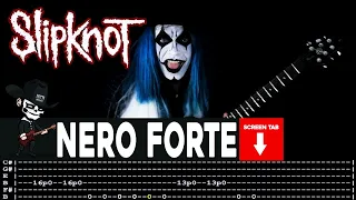 【SLIPKNOT】[ Nero Forte ] cover by Masuka | LESSON | GUITAR TAB