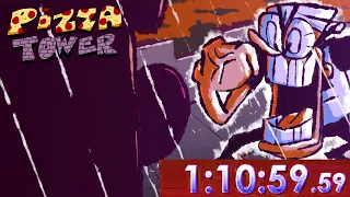 Pizza Tower Any% Speedrun - 1:10:59.590