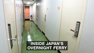 Trying an Upgraded Capsule Cabin on the Overnight Ferry in Japan | Hokkaido to Niigata