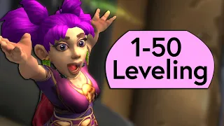 How Leveling 1-50 Works in Shadowlands - Chromie Time Guide!