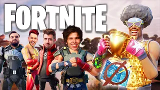 GANO UN TORNEO DE FORTNITE DE STREAMERS *SIN CONSTRUIR*